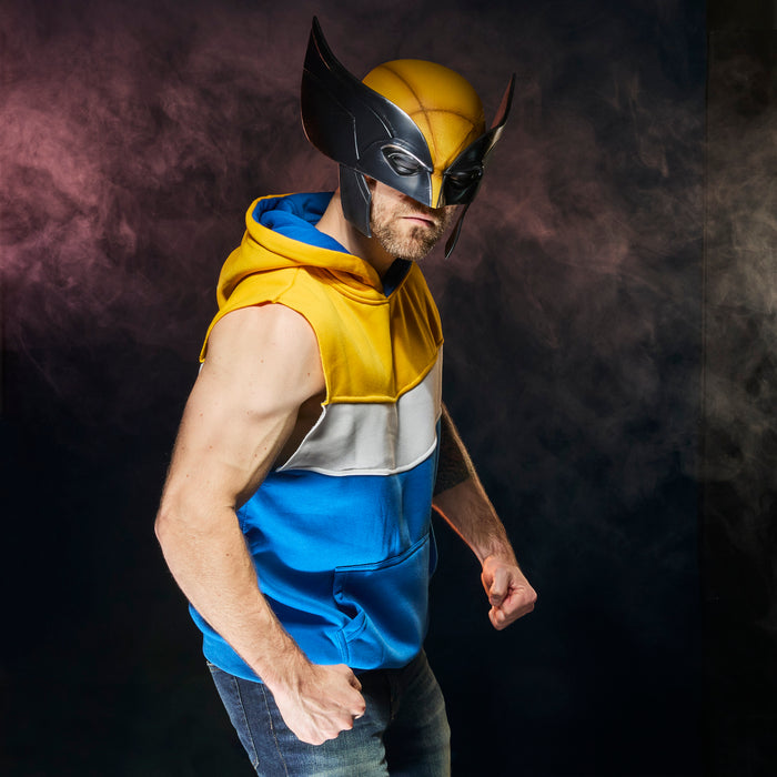 Marvel Legends Series: Deadpool Y Wolverine - Wolverine Casco Premium Replica