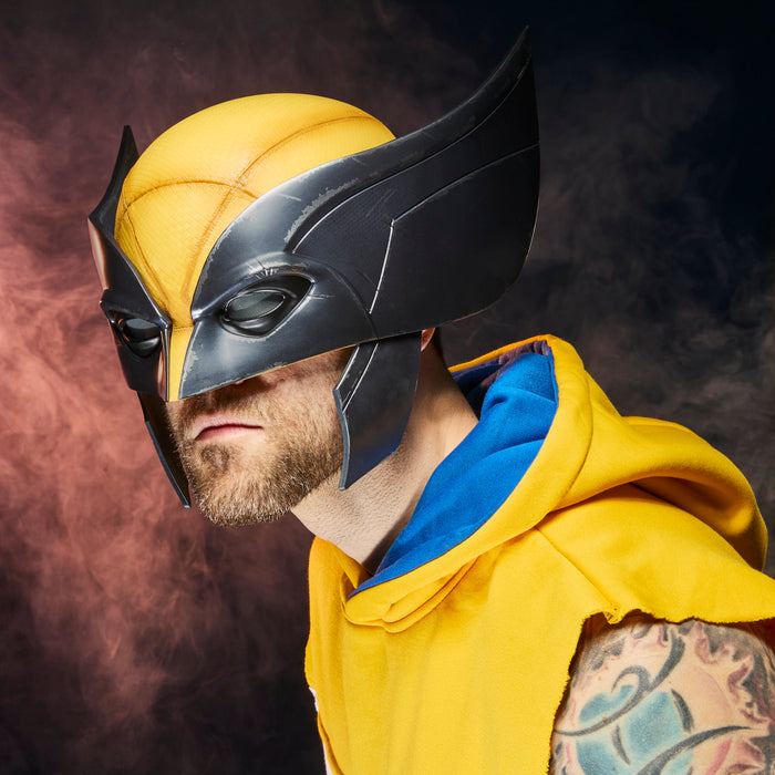 Marvel Legends Series: Deadpool Y Wolverine - Wolverine Casco Premium Replica