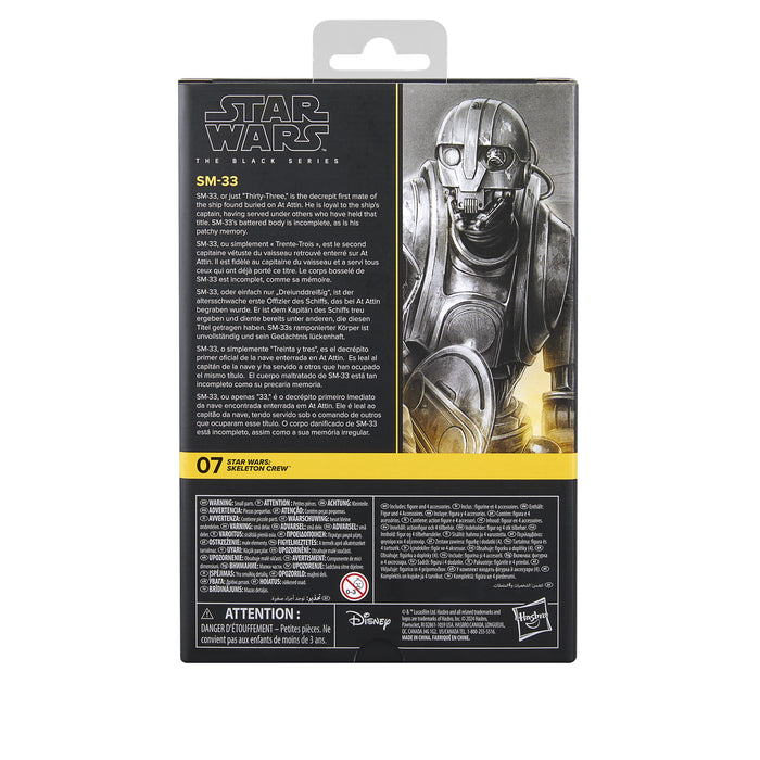 Star Wars The Black Series: Skeleton Crew - Sm-33
