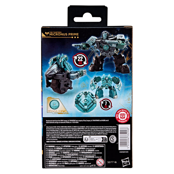 Transformers Studio Series Deluxe Class: Age Of The Primes - The Thirteen Micronus Prime