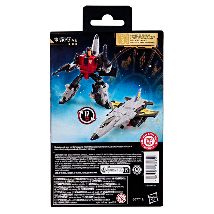 Transformers Studio Series Deluxe Class: Age Of The Primes - Aerialbot Skydive