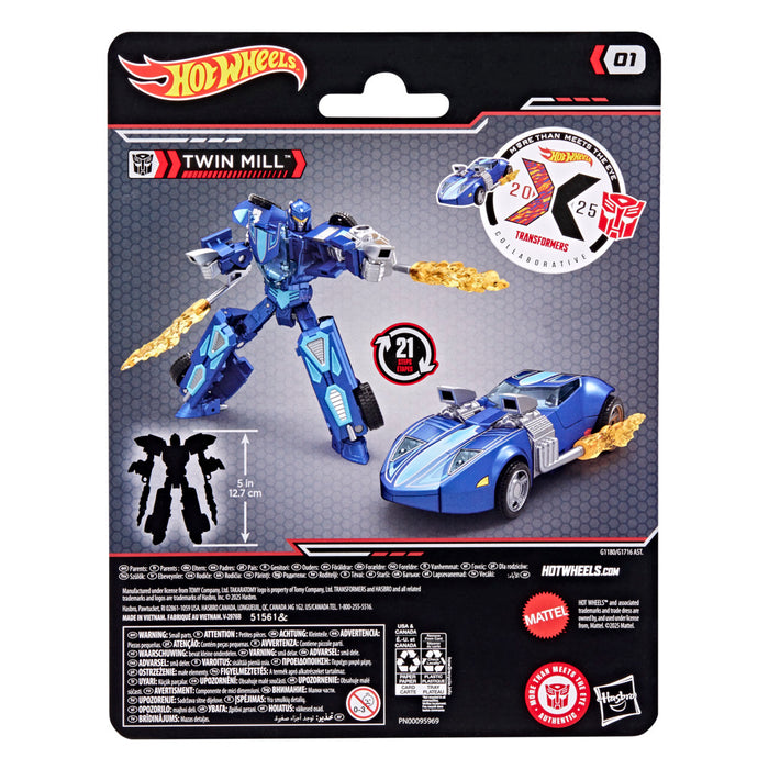 Transformers X Hot Wheels: Twin Milla