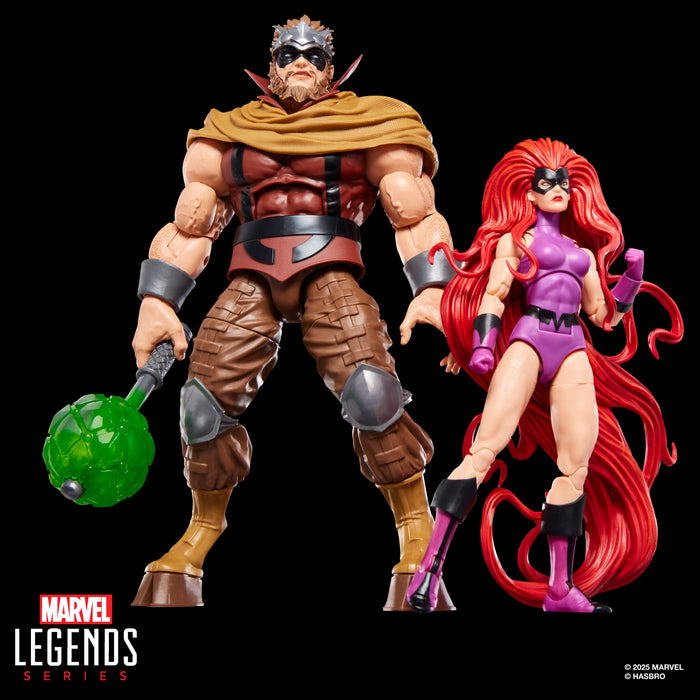 Marvel Legends Series: Inhumans - Medusa Y Gorgon 2 Pack