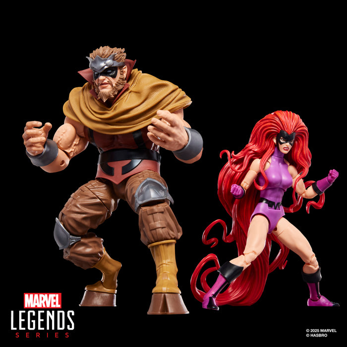 Marvel Legends Series: Inhumans - Medusa Y Gorgon 2 Pack
