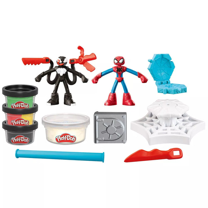 Play Doh Marvel: Spider-Man Lanza Y Atrapa