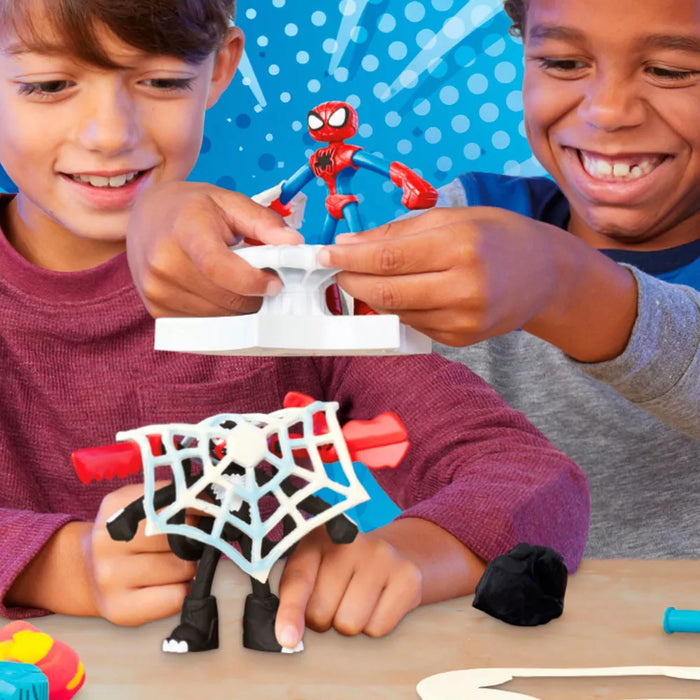 Play Doh Marvel: Spider-Man Lanza Y Atrapa