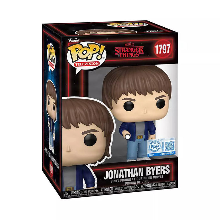 Funko Pop TV: Stranger Things 5 - Jonathan Byers Exclusivo