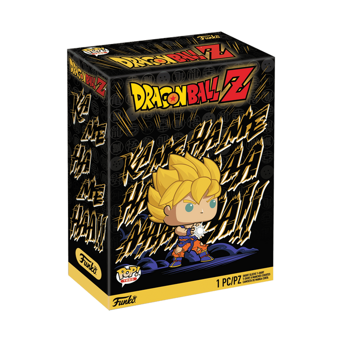 Funko Boxed Tee: Dragon Ball Z - Gohan y Goku Playera Grande