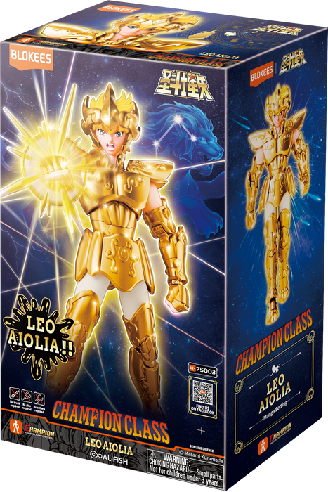 Blokees Saint Seiya Champion Class: Leo Aiolia Manga Setting 75003