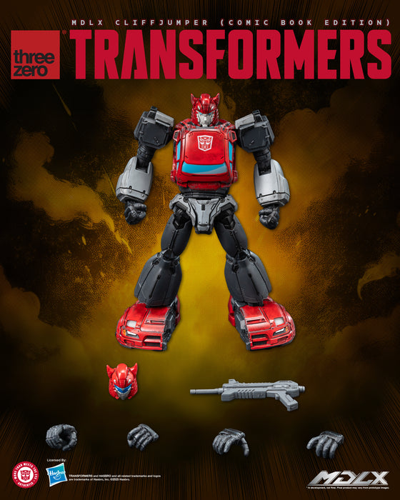 Threezero Mdlx Series: Transformers - Cliffjumper Edicion Comic