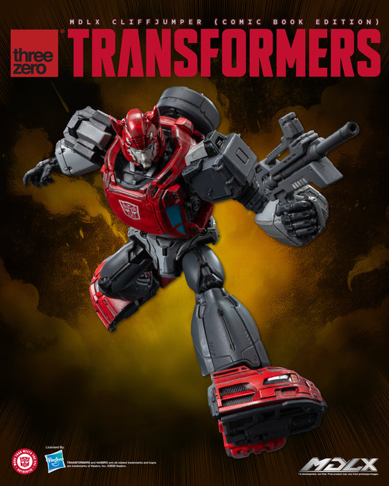 Threezero Mdlx Series: Transformers - Cliffjumper Edicion Comic