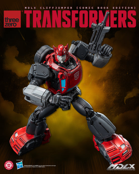 Threezero Mdlx Series: Transformers - Cliffjumper Edicion Comic