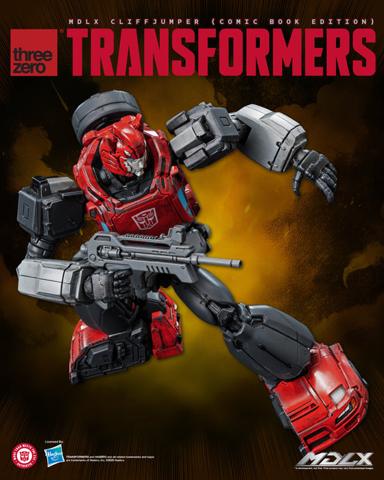 Threezero Mdlx Series: Transformers - Cliffjumper Edicion Comic