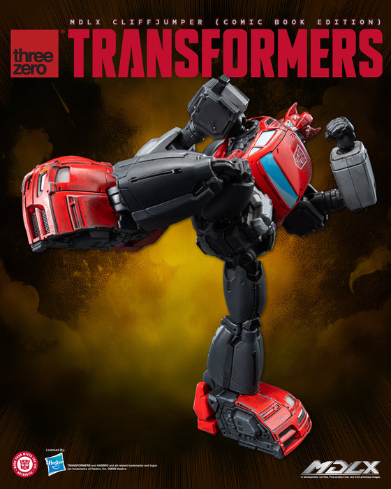 Threezero Mdlx Series: Transformers - Cliffjumper Edicion Comic