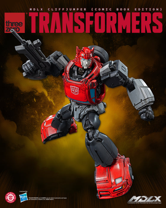 Threezero Mdlx Series: Transformers - Cliffjumper Edicion Comic