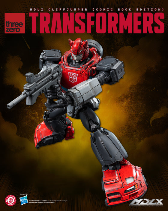 Threezero Mdlx Series: Transformers - Cliffjumper Edicion Comic