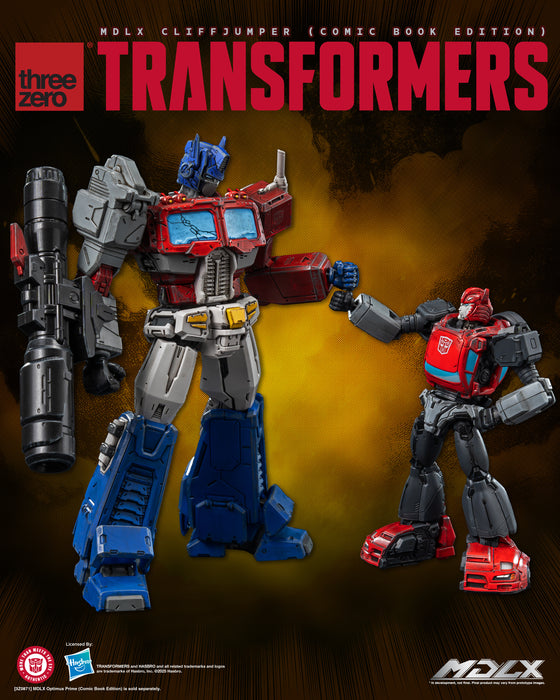 Threezero Mdlx Series: Transformers - Cliffjumper Edicion Comic