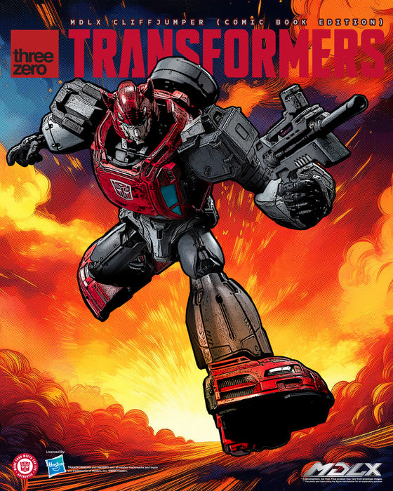Threezero Mdlx Series: Transformers - Cliffjumper Edicion Comic