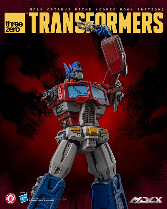 Threezero Mdlx Series: Transformers - Optimus Prime Edicion Comic