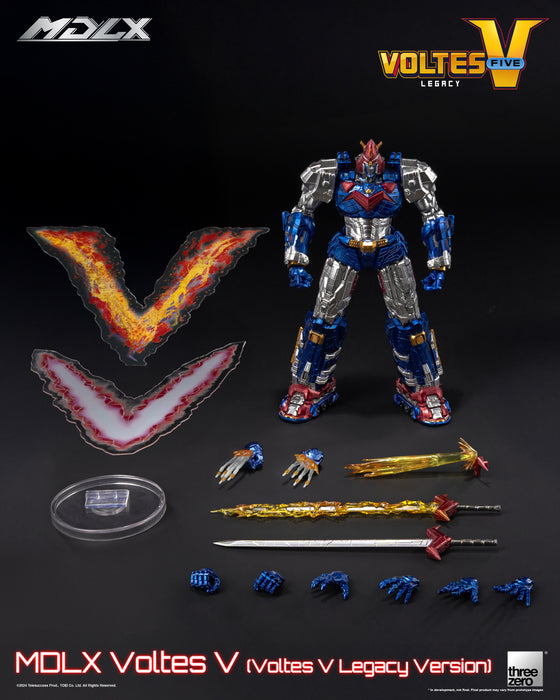 Threezero Mdlx Series: Voltes V Legacy - Voltes V