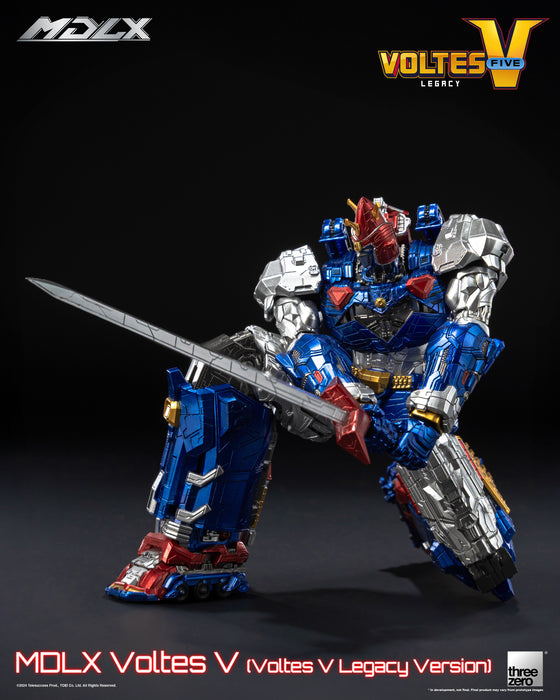 Threezero Mdlx Series: Voltes V Legacy - Voltes V