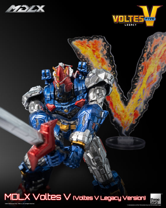 Threezero Mdlx Series: Voltes V Legacy - Voltes V