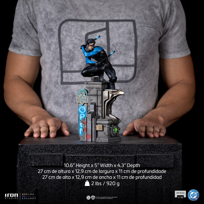 IRON Studios: DC Comics - Nightwing Escala de Arte 1/10