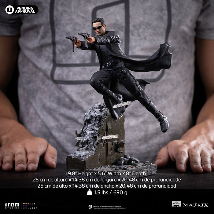 IRON Studios: Matrix - Neo BDS Escala de Arte 1/10