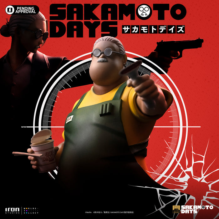 IRON Studios: Sakamoto Days - Taro Sakamoto Deluxe Escala de Arte 1/10