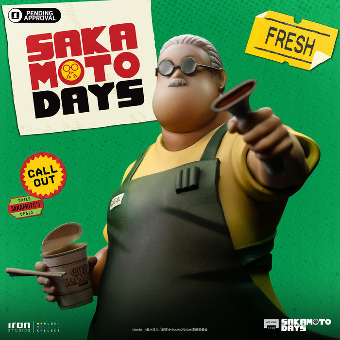 IRON Studios: Sakamoto Days - Taro Sakamoto Escala de Arte 1/10