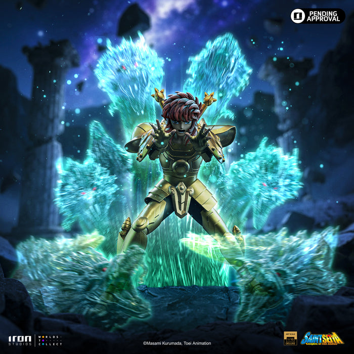 IRON Studios: Los Caballeros Del Zodiaco - Dohko de Libra Deluxe Escala de Arte 1/10