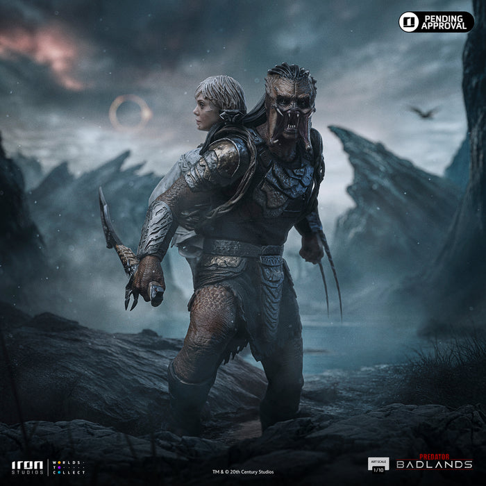 IRON Studios: Predator Blands - Predator Dek y Thia Escala de Arte 1/10