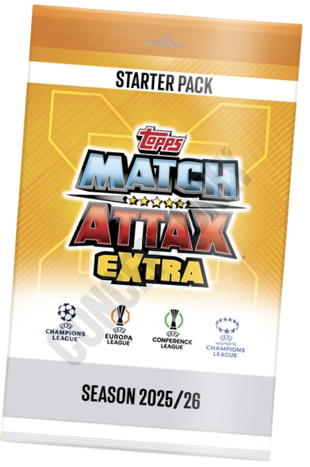Topps UCC 2026 Match Attax Extra: UEFA Club Competitions - Starter Pack