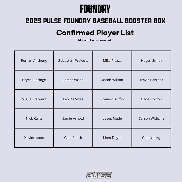 Pulse TCG MLB: Foundry Baseball 2025 Booster Box