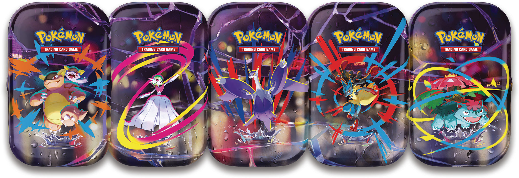 Pokemon TCG: Mega Evoluciones - Mini Lata Megaheroes Aleatoria En Español
