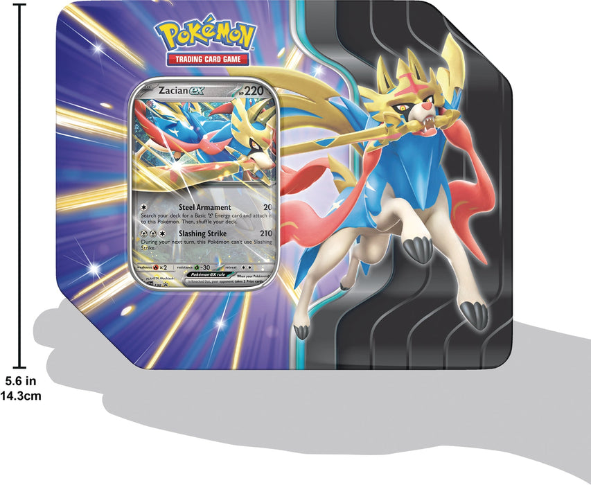 Pokemon TCG: Lata Leyendas Afiladas Koraidon o Zacian En Español