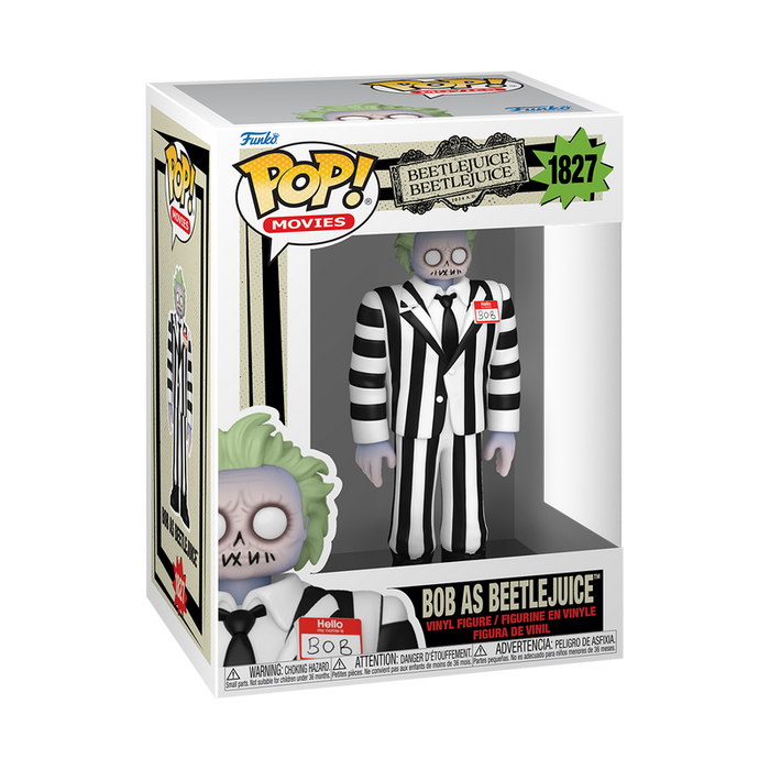 Funko Pop Movies: Beetlejuice 2 - Bob como Beetlejuice
