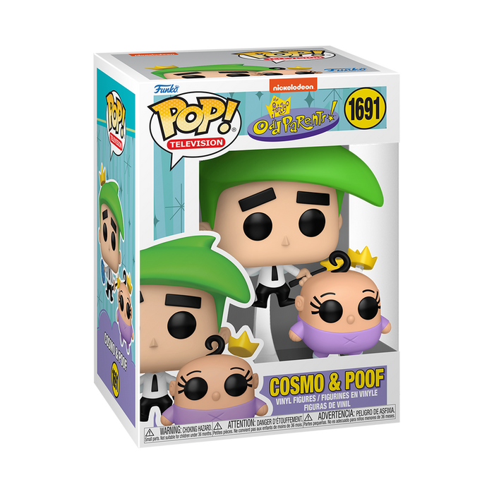 Funko Pop & Buddy: Los Padrinos Magicos - Cosmo y Poof