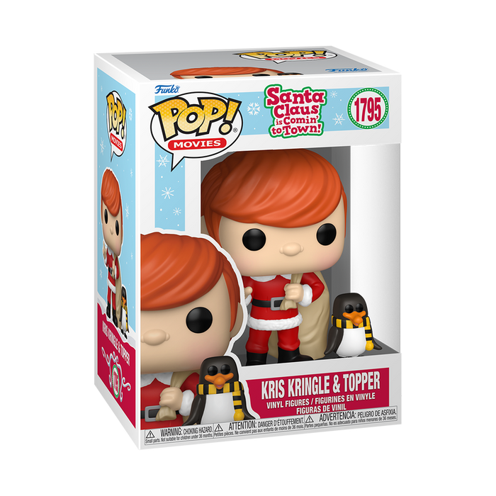 Funko Pop & Buddy: Santa Claus Llega A La Ciudad - Kris y Topper