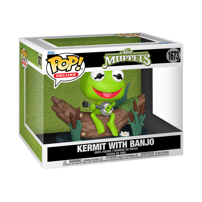 Funko Pop Deluxe: Muppets - Rana Rene con banjo