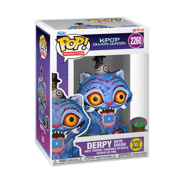 Funko Pop Animation: KPop Demon Hunters - Derpy con Sussie Glow