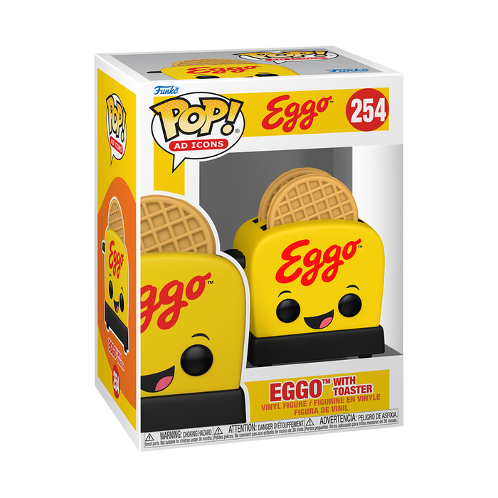 Funko Pop Ad Icons: Kelloggs - Eggo con Tostadora