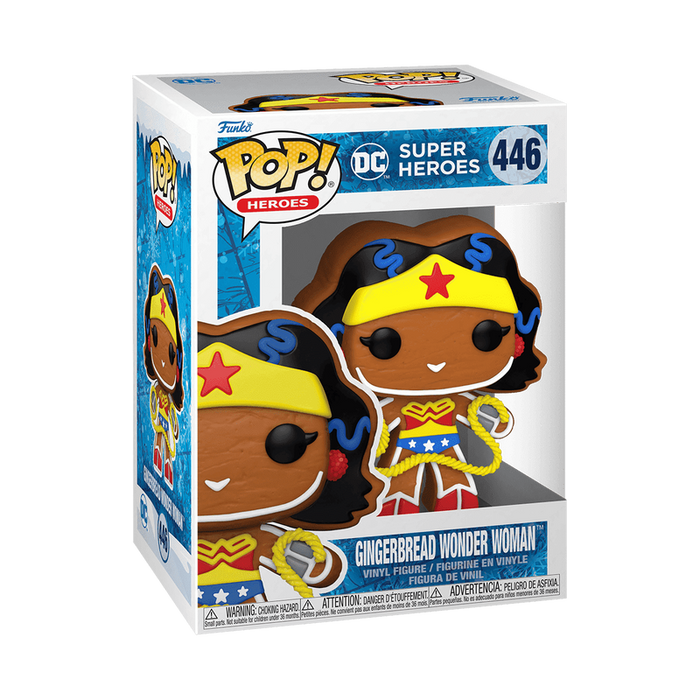 Funko Pop Heroes: DC Navidad - Wonder Woman Galleta De Jengibre