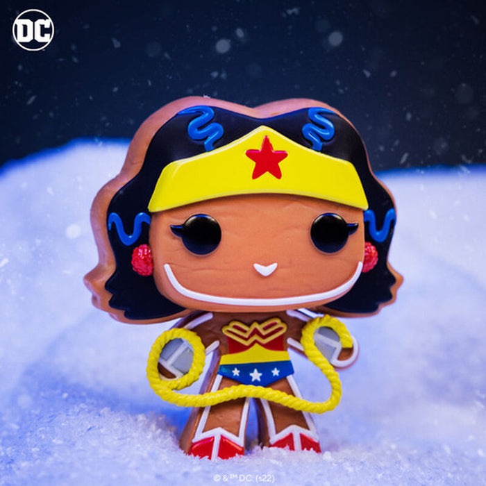 Funko Pop Heroes: DC Navidad - Wonder Woman Galleta De Jengibre
