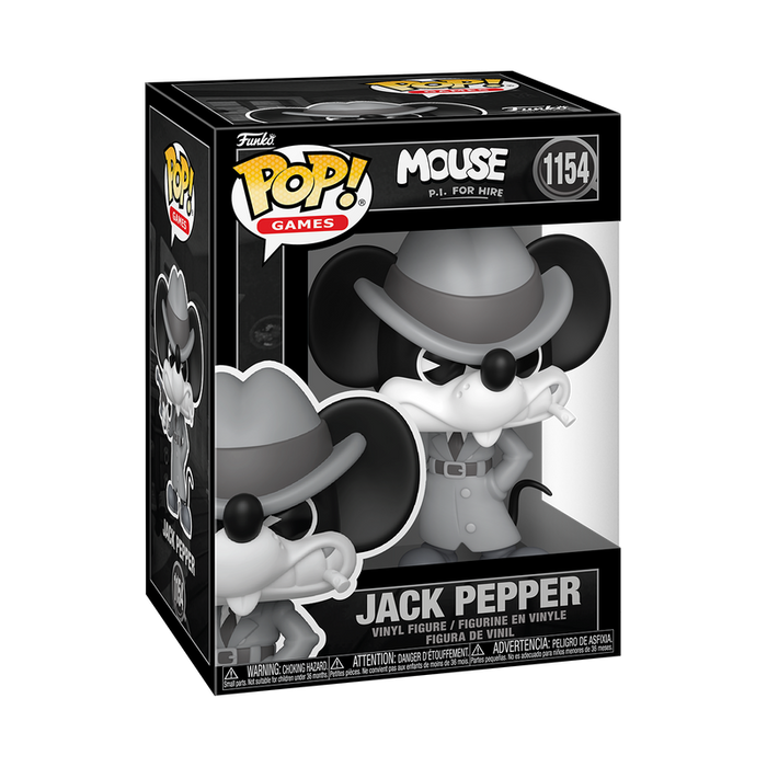 Funko Pop Games: Mouse PI for Hire - Jack Pepper