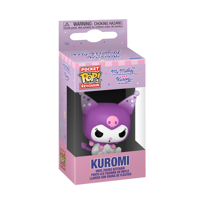 Funko Pop Keychain: Sanrio Kuromi 20 Aniversario - Kuromi Llavero