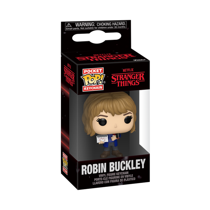 Funko Pop Keychain: Stranger Things 5 - Robin Buckley Llavero