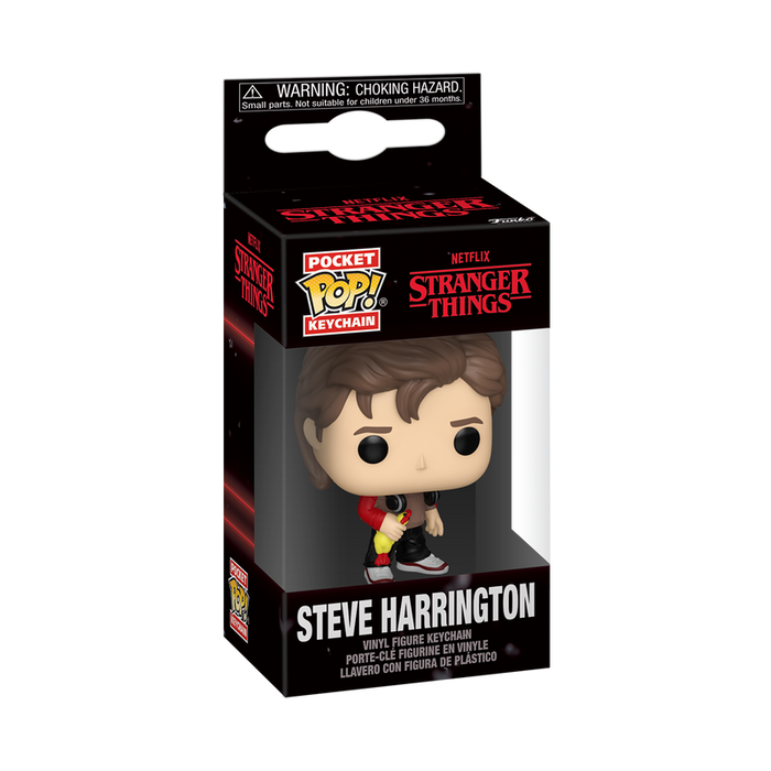 Funko Pop Keychain: Stranger Things 5 - Steve Harrington Llavero