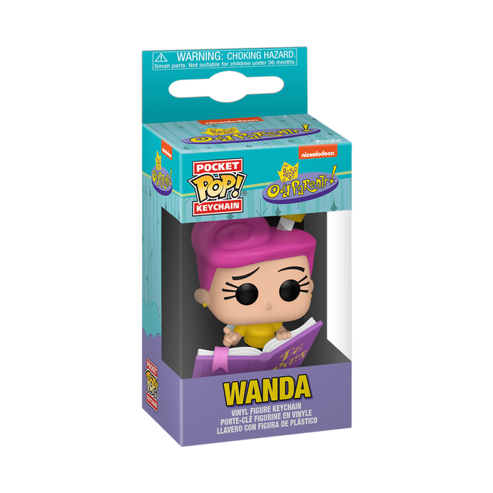 Funko Pop Keychain: Los Padrinos Magicos - Wanda Llavero