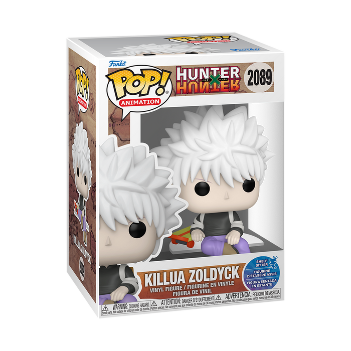 Funko Pop Animation: Hunter X Hunter - Killua Sentado